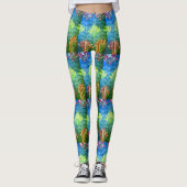 Creëer je eigen leuke, liefdevolle, weduwnaar-Afri Leggings (Voorkant)
