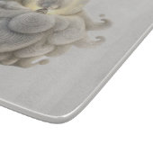 Creëer Je eigen lieve Mari Moon in Clouds Snijplank (Hoek)