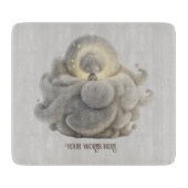 Creëer Je eigen lieve Mari Moon in Clouds Snijplank (Voorkant)