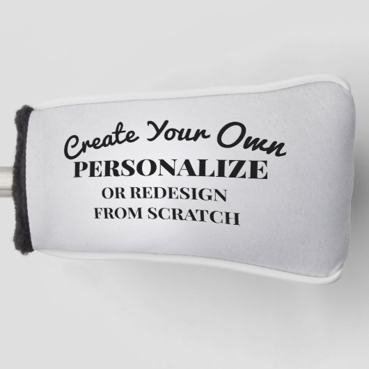 Creëer je eigen — Maak een eigen keuze Golfheadcover (Voorkant)