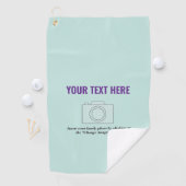 Creëer Je eigen maanlicht Jade Pastel Golfhanddoek (Insitu)