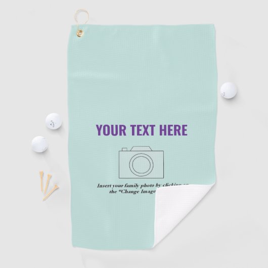 Creëer Je eigen maanlicht Jade Pastel Golfhanddoek (Insitu)