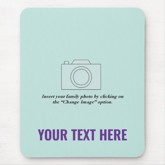 Creëer Je eigen maanlicht Jade Pastel Muismat (Voorkant)