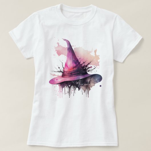 Creëer Je eigen Magic Witch Pet T-shirt (Design voorkant)