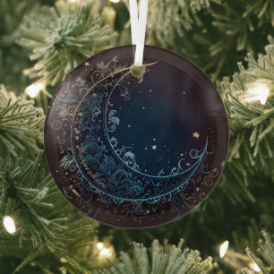 Creëer je eigen magische filigraan maan glas ornament