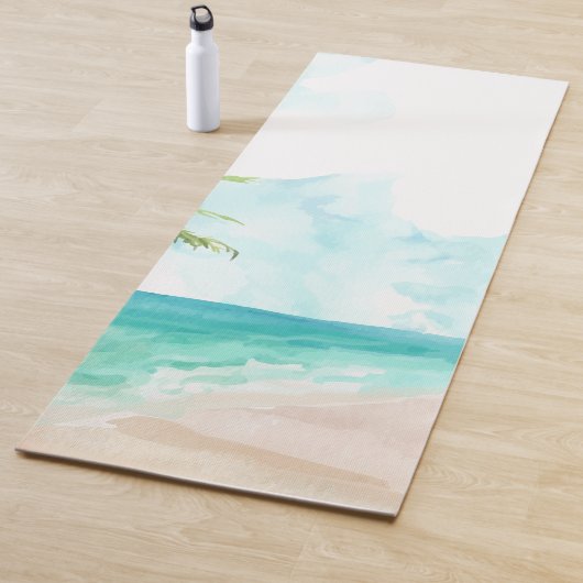 Creëer Je Eigen Minimalistische Eenvoudige Moderne Yogamat (In situ)
