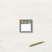 Creëer je eigen moderne fotocollage post-it® notes (Op bureau)