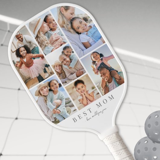 Creëer je eigen moeder foto pickleball paddle
