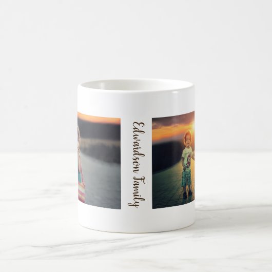 Creëer je eigen mok van je eigen moderne fotocolla (Center)