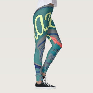 Creëer je eigen mooie Hakuna Matata heerlijk Leggings