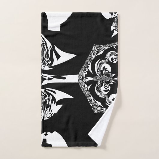 Creëer Je eigen mooie, zwarte en witte kleur Bad Handdoek (Handdoek)