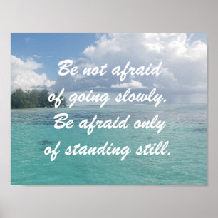 Creëer je eigen Motiverende Inspirerende Oceaan Poster
