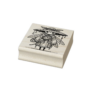 Creëer Je Eigen Mysterieuze Feeën Sjamaan Rubberstempel