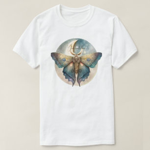 Creëer Je Eigen Mystieke Maanmot T-shirt