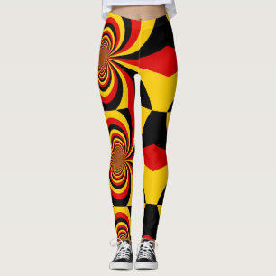 Creëer Je eigen nieuwste Duitse vlag Leggings