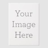 Gepersonaliseerde 12,7x17,8 Enkel Vellum Overlay (Voorkant)