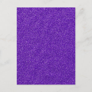 Creëer Je eigen Paarse glitter Briefkaart