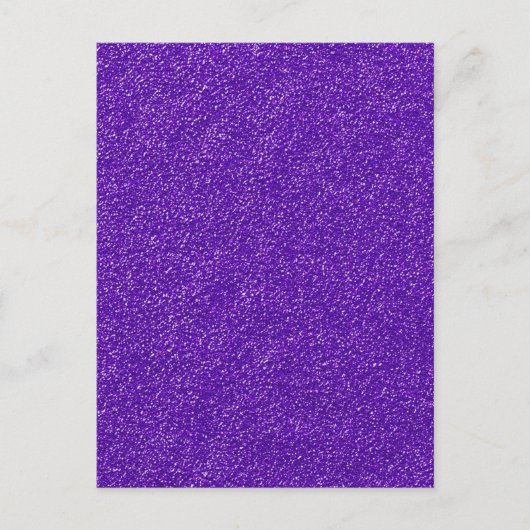 Creëer Je eigen Paarse glitter Briefkaart (Voorkant)