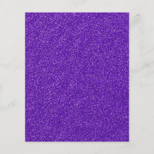 Creëer Je eigen Paarse glitter Flyer