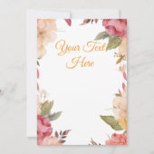 Creëer Je eigen personaliseren Feestdagenkaart (Voorkant)