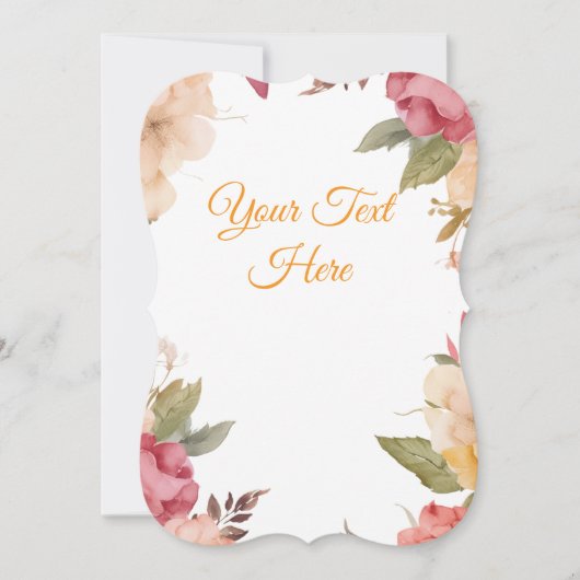 Creëer Je eigen personaliseren Feestdagenkaart (Voorkant)