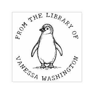 Creëer Je eigen pinguïn uit de bibliotheek van Zelfinktende Stempel