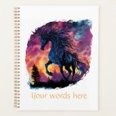 Creëer Je eigen Pyrois Dark Horse Magic Planner (Voorkant)