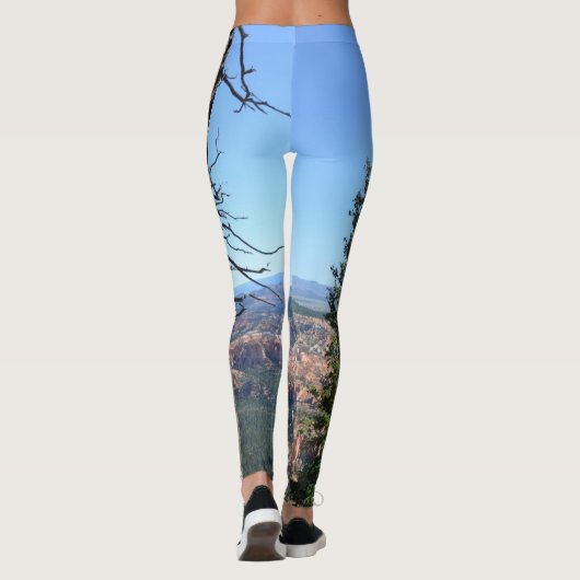 Creëer je eigen reisvakantiefoto leggings (Achterkant)