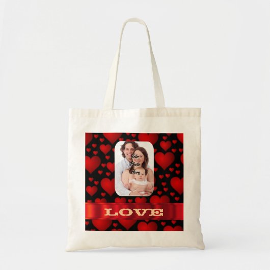 Creëer je eigen romantische valentijnen tote bag (Voorkant)
