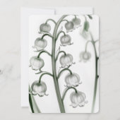 Creëer Je eigen röntgenlelie van de Valley Flower Kaart (Achterkant)