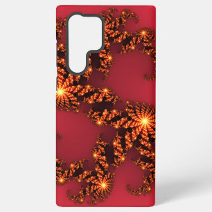Creëer je eigen schattige mooie gouden Rood Samsung Galaxy Hoesje