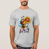 Creëer Je eigen Schattigee wandelbijensoort T-shirt (Voorkant)