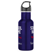 Creëer je eigen schoolgeest waterfles  (Voorkant)