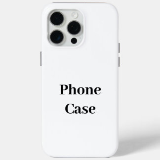 Creëer Je Eigen Simpele Merkpromotie iPhone 15 Pro Max Hoesje