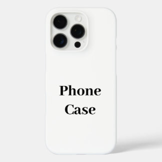 Creëer Je Eigen Simpele Merkpromotie iPhone 16 Pro Hoesje