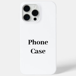 Creëer Je Eigen Simpele Merkpromotie iPhone 15 Pro Max Hoesje