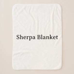 Creëer Je Eigen Simpele Merkpromotie Sherpa Deken