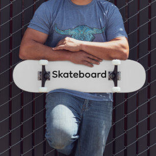 Creëer Je Eigen Simpele Merkpromotie Skateboard