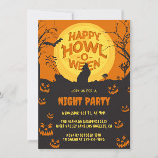 Creëer je eigen Spooky Halloween Party Kaart