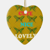 Creëer je eigen stomme vlinder keramisch ornament (Rechts)