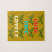 Creëer je eigen stomme  vlinder legpuzzel (Horizontaal)