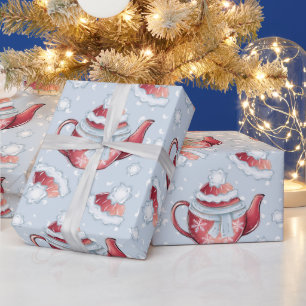 Creëer je eigen theepotten cadeaupapier