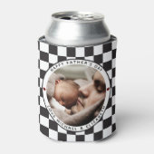 Creëer Je eigen Vaderdag beste vader ooit foto Blikjeskoeler (Blikje Voorkant)