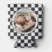 Creëer Je eigen Vaderdag beste vader ooit foto Blikjeskoeler (Voorkant)