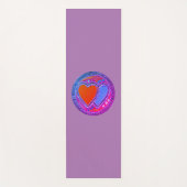 Creëer je eigen veilige liefde voor iedereen om al yogamat (Voorkant)