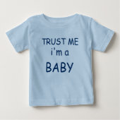 Creëer je eigen "Vertrouw me dat ik een...."  Baby (Voorkant)