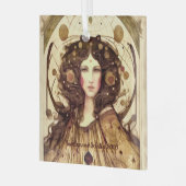 Creëer je eigen Victoriaans heks Glas Ornament (Voorkant links)