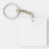 Creëer je eigen wit sleutelhanger (Voorkant)