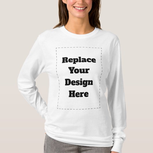 Creëer je eigen wit t-shirt (Voorkant)