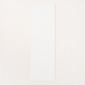 Creëer je eigen witte aangepaste yogamat (Voorkant)